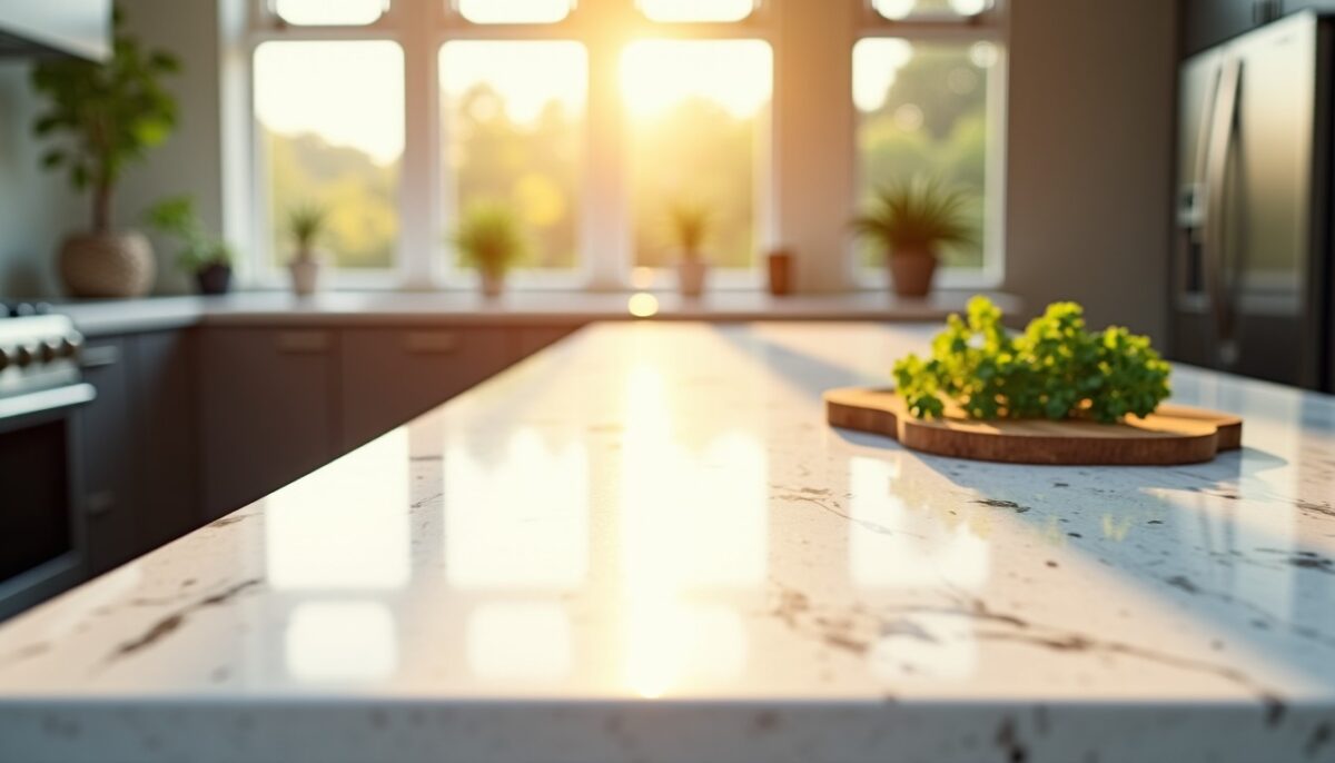 Plan de travail en quartz : tout ce qu’il faut savoir sur ses points forts et ses limites