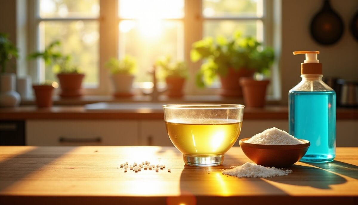 Désherbant écologique maison : la recette efficace au vinaigre, sel et produit vaisselle