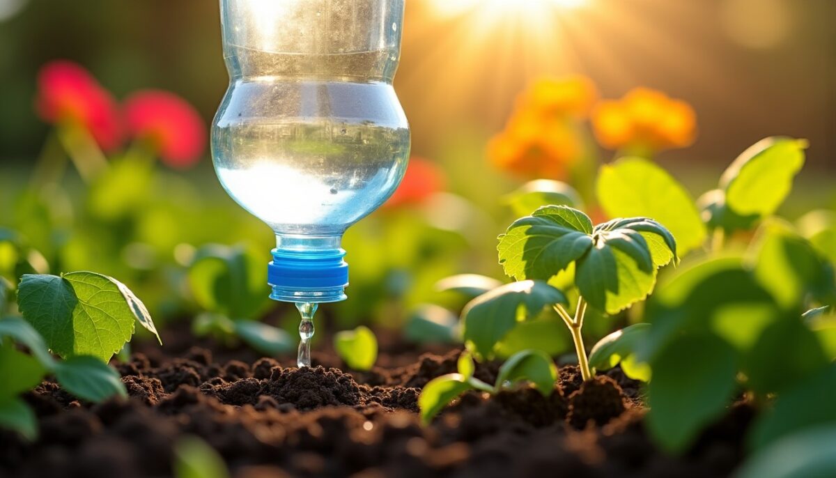 Créer un système d'arrosage goutte à goutte maison avec une bouteille d'eau : guide simple et pratique